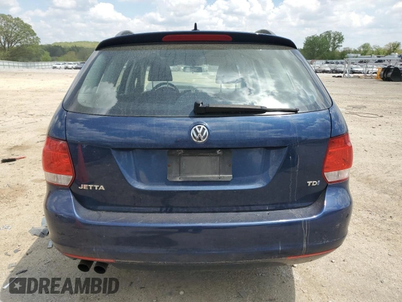 2011 Volkswagen Jetta TDI with VIN 3VWML7AJ7BM712432, listed as a Copart auction lot 56873225 with 287,084 mi miles and Non repairable. Bid and sale history available at DreamBid. Image 6.
