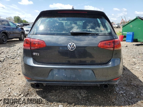 2016 Volkswagen Golf GTI SE with VIN 3VW4T7AU0GM061260, listed as a Copart auction lot 65991223 with 63,014 mi miles. Bid and sale history available at carsss.com. Image 6.