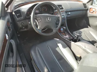 2000 Mercedes-Benz CLK 320/430 with VIN WDBLJ65G8YF122308, listed as a Copart auction lot 77449314 with 105,121 mi miles and Salvage Title. Bid and sale history available at DreamBid. Image 8.