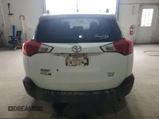 2013 Toyota RAV4 XLE with VIN JTMRFREV3DD014990, listed as a Copart auction lot 45807455 with 123,720 mi miles and Salvage Title. Bid and sale history available at DreamBid. Image 6.