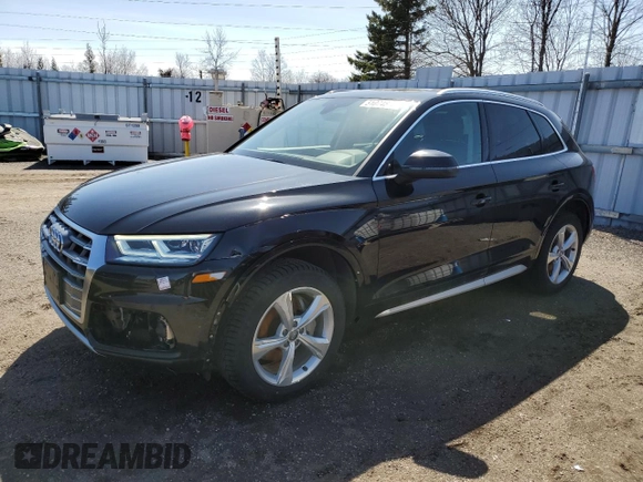 2020 Audi Q5 Premium Plus with VIN WA1BNAFY4L2014547, listed as a Copart auction lot 51074875 with 158,278 mi miles and Clean Title. Bid and sale history available at carsss.com. Image 1.