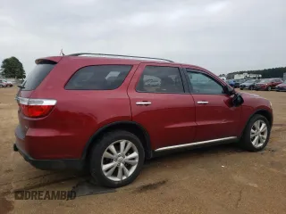 2013 Dodge Durango Crew with VIN 1C4SDHDT9DC658405, listed as a Copart auction lot 88593835 with 28,844 mi miles and Salvage title. Bid and sale history available at DreamBid. Image 3.