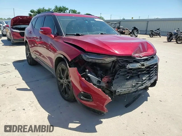 2019 Chevrolet Blazer RS с VIN 3GNKBERS2KS694147, выставлен на аукционе Copart как лот 57687495 с пробегом 43 190 миль миль и Списание • Salvage title. История ставок и продаж доступна на DreamBid. Изображение 15.