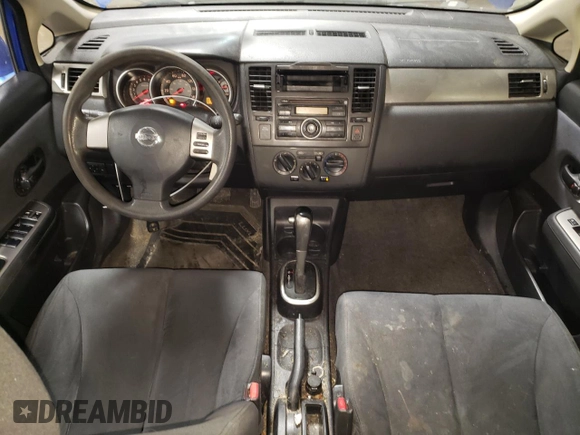 2008 Nissan Versa 1.8 S with VIN 3N1BC13E28L351166, listed as a Copart auction lot 47048055 with 150,840 mi miles and Salvage Title. Bid and sale history available at carsss.com. Image 8.