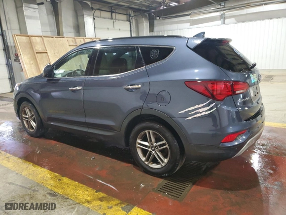2017 Hyundai Santa Fe Sport 2.4L with VIN 5NMZUDLB5HH045320, listed as a Copart auction lot 46471275 with 119,526 mi miles and Clean Title. Bid and sale history available at carsss.com. Image 2.