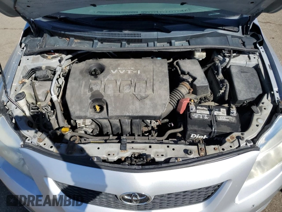 2010 Toyota Corolla with VIN 2T1BU4EE0AC339485, listed as a Copart auction lot 49982025 with 146,410 mi miles and Non repairable. Bid and sale history available at DreamBid. Image 11.