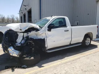 2024 Chevrolet Silverado 1500 Work Truck with VIN 3GCNAAED5RG386217, listed as a Copart auction lot 53159225 with 0 mi miles and Clean Title. Bid and sale history available at carsss.com. Image 1.