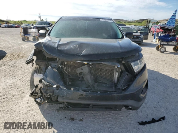 2015 Ford Edge SE with VIN 2FMTK3G95FBC42587, listed as a Copart auction lot 61586835 with 95,353 mi miles and Salvage title. Bid and sale history available at DreamBid. Image 5.