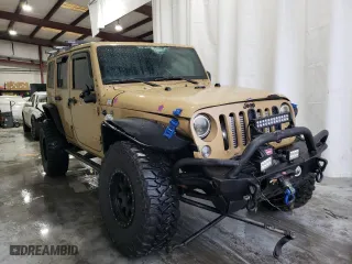 2012 Jeep Wrangler Unlimited Sahara with VIN 1C4BJWEG5CL281584, listed as a Copart auction lot 50982655 with 132,548 mi miles and Salvage Title. Bid and sale history available at carsss.com. Image 4.
