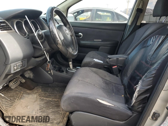 2008 Nissan Versa 1.8 S with VIN 3N1BC11E78L408092, listed as a Copart auction lot 47523565 with 170,580 mi miles and Salvage Title. Bid and sale history available at carsss.com. Image 7.
