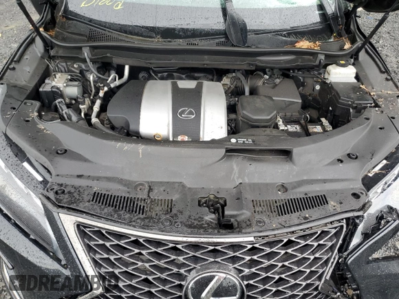 2022 Lexus RX 350 F Sport with VIN 2T2YZMDA6NC322346, listed as a Copart auction lot 61393195 with 54,576 mi miles and Salvage title. Bid and sale history available at DreamBid. Image 11.