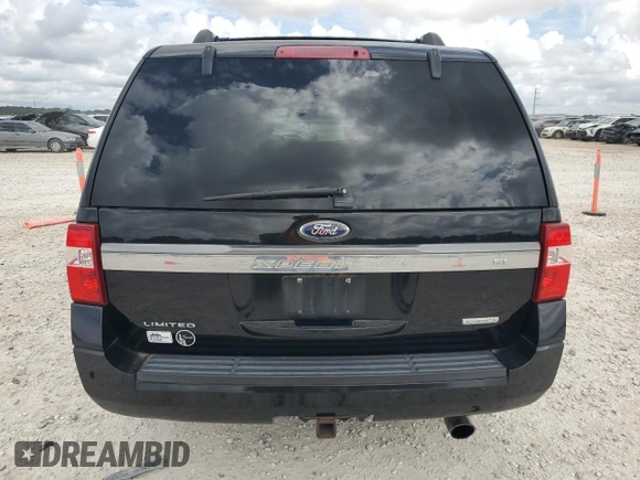 2016 Ford Expedition EL Limited with VIN 1FMJK2AT7GEF16934, listed as a Copart auction lot 62600274 with 118,381 mi miles and Clean Title. Bid and sale history available at carsss.com. Image 6.