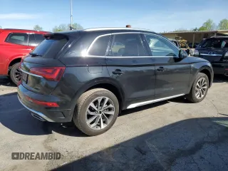 2023 Audi Q5 S line Premium z VIN WA1GAAFY7P2128954, wystawiony jako Copart lot #54409995 z przebiegiem 25 489 mil mil oraz Szkoda całkowita • Salvage title. Historia ofert i sprzedaży dostępna na DreamBid. Obrazek 3.