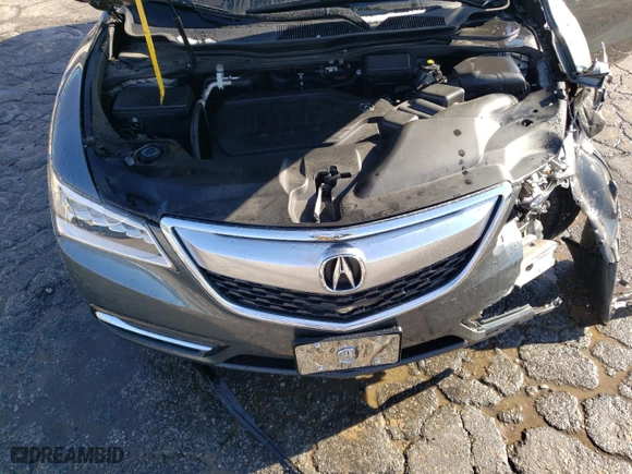 2016 Acura MDX w/Tech with VIN 5FRYD3H43GB017918, listed as a Copart auction lot 41677855 with 72,543 mi miles and Salvage Title. Bid and sale history available at carsss.com. Image 12.