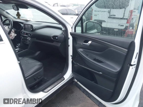 2019 Hyundai Santa Fe Ultimate with VIN 5NMS5CAA3KH036089, listed as a IAAI auction lot 40810710 with 62,561 mi miles and . Bid and sale history available at DreamBid. Image 5.