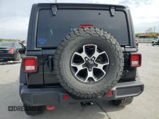 2021 Jeep Wrangler Rubicon with VIN 1C4HJXCG5MW797267, listed as a Copart auction lot 53585825 with 44,496 mi miles and Salvage title. Bid and sale history available at DreamBid. Image 6.