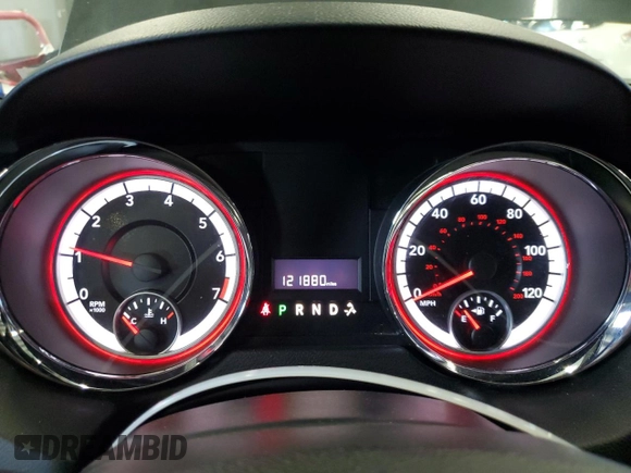 2015 Dodge Grand Caravan SE with VIN 2C4RDGBG5FR550307, listed as a Copart auction lot 56277375 with 121,880 mi miles and Clean Title. Bid and sale history available at DreamBid. Image 9.