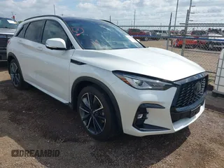 2024 Infiniti QX50 Sport with VIN 3PCAJ5FA4RF104715, listed as a IAAI auction lot 42022567 with Not provided miles and . Bid and sale history available at DreamBid. Image 1.