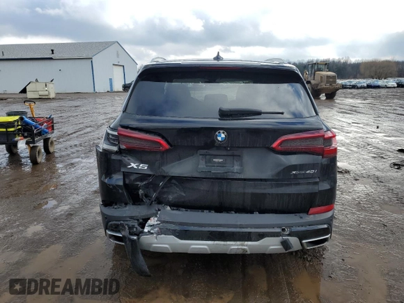 2019 BMW X5 xDrive40i with VIN 5UXCR6C51KLL60617, listed as a Copart auction lot 47344975 with 90,436 mi miles and Salvage Title. Bid and sale history available at carsss.com. Image 6.