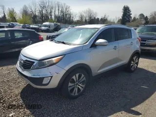 2012 Kia Sportage EX with VIN KNDPCCA26C7176313, listed as a Copart auction lot 51994005 with 167,759 mi miles and Salvage title. Bid and sale history available at DreamBid. Image 1.