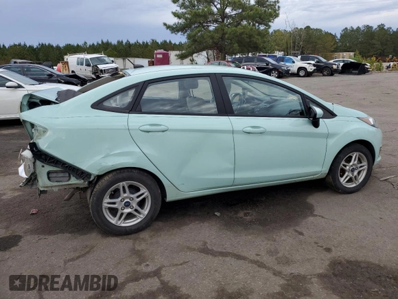 2017 Ford Fiesta SE with VIN 3FADP4BJ6HM134424, listed as a Copart auction lot 83703724 with Not Provided miles and Salvage Title. Bid and sale history available at DreamBid. Image 3.