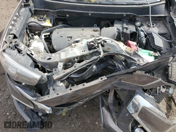 2016 Mitsubishi Outlander SEL with VIN JA4AR4AW4GZ051344, listed as a Copart auction lot 48569765 with 109,588 mi miles and Salvage title. Bid and sale history available at DreamBid. Image 12.