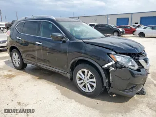 2016 Nissan Rogue S with VIN KNMAT2MT2GP595138, listed as a Copart auction lot 50415655 with 89,929 mi miles and Salvage Title. Bid and sale history available at carsss.com. Image 4.