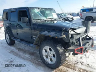 2015 Jeep Wrangler Unlimited Sahara with VIN 1C4BJWEG5FL664042, listed as a IAAI auction lot 41337268 with 103,235 mi miles. Bid and sale history available at carsss.com. Image 1.