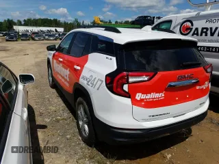 2024 GMC Terrain SLE z VIN 3GKALTEG1RL276209, wystawiony jako Copart lot #61026725 z przebiegiem 66 331 mil mil oraz Szkoda całkowita • Salvage title. Historia ofert i sprzedaży dostępna na DreamBid. Obrazek 2.