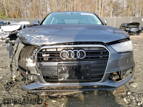 2014 Audi A4 Premium Plus with VIN WAUFFAFL2EN019432, listed as a Copart auction lot 80569484 with 90,881 mi miles and Salvage Title. Bid and sale history available at carsss.com. Image 5.