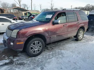 2007 Mercury Mountaineer Premier with VIN 4M2EU38E57UJ18327, listed as a IAAI auction lot 41333082 with 209,690 mi miles. Bid and sale history available at carsss.com. Image 2.