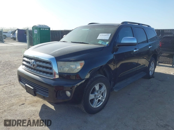2008 Toyota Sequoia Limited with VIN 5TDZY68A28S011655, listed as a IAAI auction lot 42010093 with 356,580 mi miles and . Bid and sale history available at DreamBid. Image 6.
