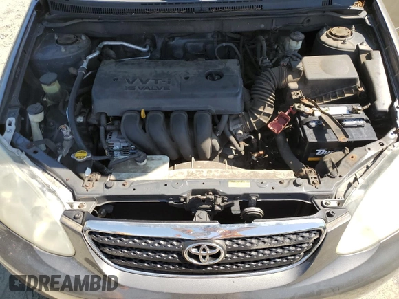 2006 Toyota Corolla CE with VIN 2T1BR32EX6C681260, listed as a Copart auction lot 55210885 with Not Provided miles and Clean Title. Bid and sale history available at DreamBid. Image 11.