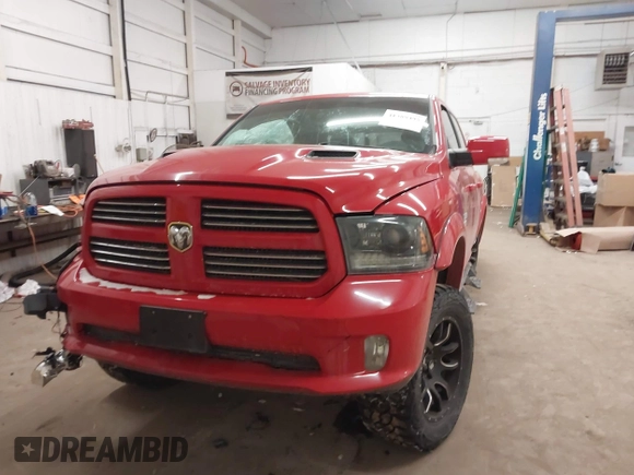 2015 Ram 1500 Sport with VIN 1C6RR7MT3FS577054, listed as a IAAI auction lot 41389495 with 83,467 mi miles and . Bid and sale history available at DreamBid. Image 2.