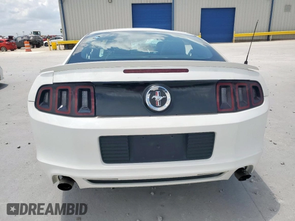 2013 Ford Mustang V6 with VIN 1ZVBP8AM0D5279122, listed as a Copart auction lot 65133915 with Not provided miles and Salvage title. Bid and sale history available at DreamBid. Image 6.