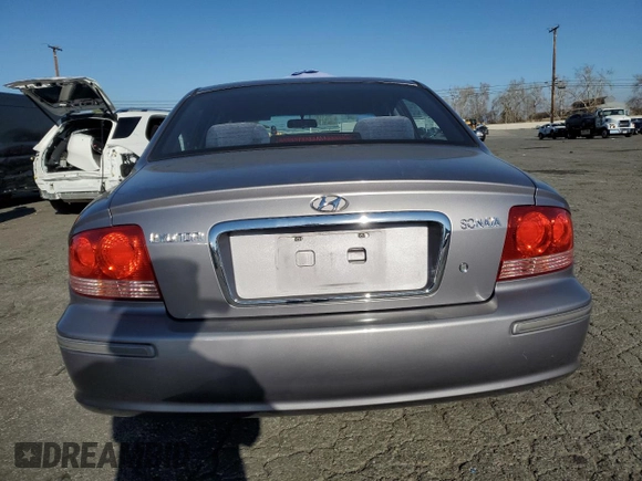 2005 Hyundai Sonata GL with VIN KMHWF25S95A155187, listed as a Copart auction lot 46887255 with 138,694 mi miles and Clean Title. Bid and sale history available at carsss.com. Image 6.