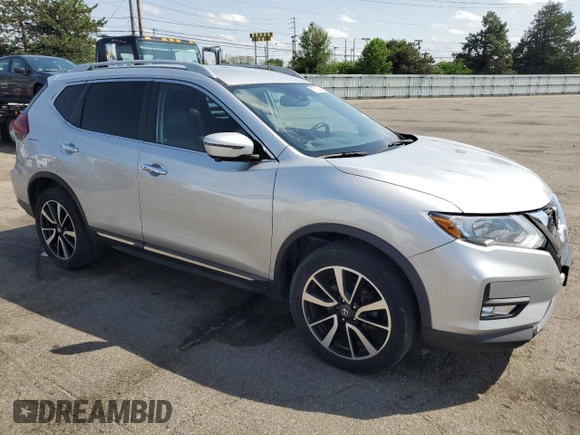 2019 Nissan Rogue S with VIN 5N1AT2MV1KC756446, listed as a Copart auction lot 55252435 with 161,548 mi miles and Clean Title. Bid and sale history available at carsss.com. Image 4.