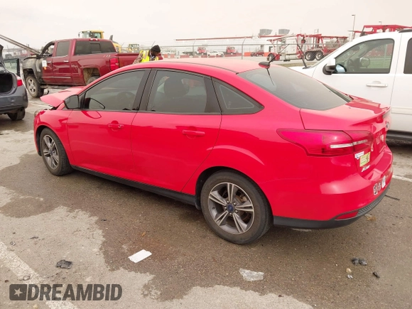 2017 Ford Focus SE with VIN 1FADP3FE8HL328221, listed as a IAAI auction lot 41813348 with 76,400 mi miles and . Bid and sale history available at carsss.com. Image 3.