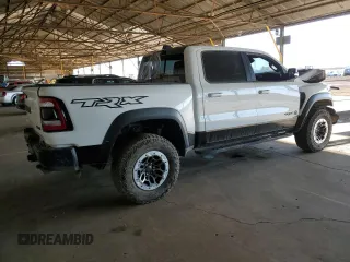 2021 Ram 1500 TRX with VIN 1C6SRFU94MN764282, listed as a Copart auction lot 50381635 with 0 mi miles and Salvage Title. Bid and sale history available at carsss.com. Image 3.