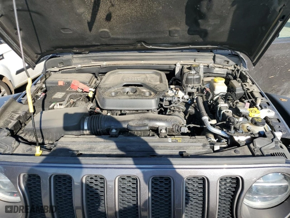 2018 Jeep Wrangler Unlimited Rubicon with VIN 1C4HJXFN1JW236148, listed as a Copart auction lot 87686435 with 62,234 mi miles and Salvage Title. Bid and sale history available at carsss.com. Image 11.