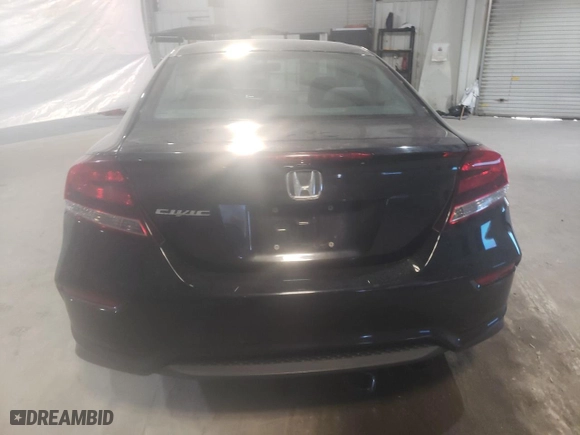 2015 Honda Civic Coupe EX with VIN 2HGFG3A85FH512337, listed as a Copart auction lot 46908795 with 104,430 mi miles and Clean Title. Bid and sale history available at carsss.com. Image 6.