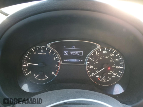2016 Nissan Altima S with VIN 1N4AL3AP3GC148764, listed as a Copart auction lot 47102715 with 192,898 mi miles and Salvage Title. Bid and sale history available at carsss.com. Image 9.