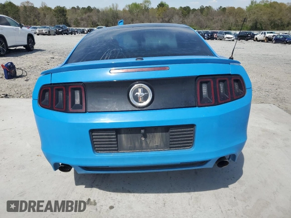 2013 Ford Mustang V6 with VIN 1ZVBP8AM2D5240418, listed as a Copart auction lot 50579625 with 171,998 mi miles and Salvage title. Bid and sale history available at DreamBid. Image 6.