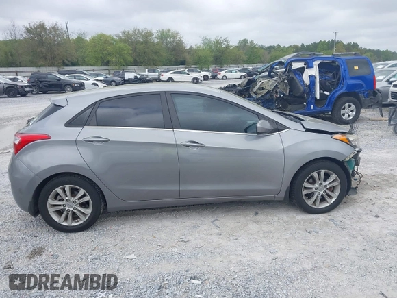 2013 Hyundai Elantra GT with VIN KMHD35LE8DU033254, listed as a IAAI auction lot 41956469 with 98,484 mi miles. Bid and sale history available at carsss.com. Image 13.
