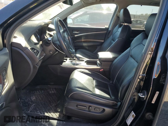 2018 Acura MDX Advance with VIN 5J8YD3H9XJL001637, listed as a Copart auction lot 76556854 with 76,886 mi miles and Salvage Title. Bid and sale history available at DreamBid. Image 7.