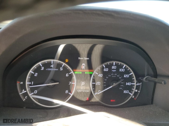 2016 Acura RDX Advance Pkg with VIN 5J8TB4H79GL029779, listed as a Copart auction lot 86837504 with 120,712 mi miles and Salvage Title. Bid and sale history available at carsss.com. Image 9.