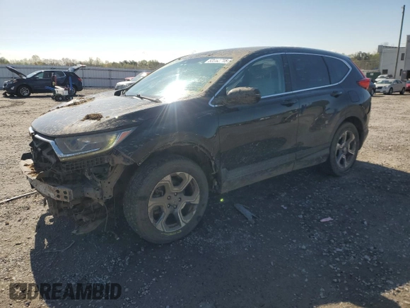 2018 Honda CR-V EX with VIN 7FARW2H54JE012712, listed as a Copart auction lot 52256715 with 69,767 mi miles and Salvage Title. Bid and sale history available at DreamBid. Image 1.