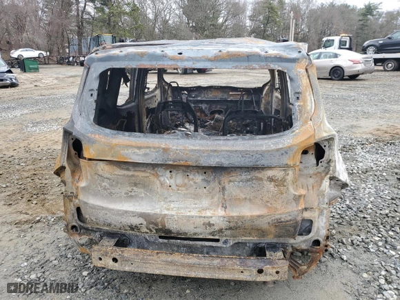 2016 Jeep Renegade Latitude with VIN ZACCJBBT2GPD59660, listed as a Copart auction lot 51278465 with 0 mi miles and Salvage Title. Bid and sale history available at carsss.com. Image 6.