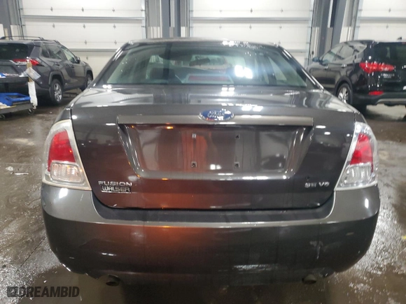 2006 Ford Fusion SE with VIN 3FAFP07136R248892, listed as a Copart auction lot 49456885 with 41,555 mi miles and Salvage Title. Bid and sale history available at carsss.com. Image 6.