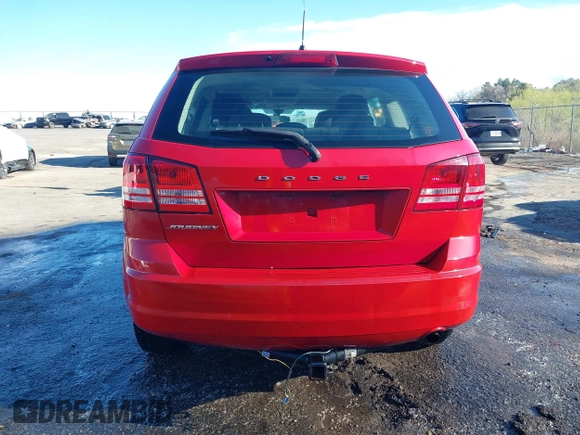 2015 Dodge Journey American Value Pkg with VIN 3C4PDCAB8FT610745, listed as a IAAI auction lot 41812606 with 252,734 mi miles. Bid and sale history available at carsss.com. Image 17.